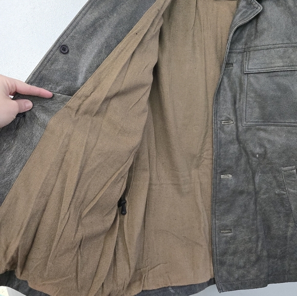 Supernatural Dean Winchester Wilsons Leather Jacket L Men’s Distressed M Julian - Picture 5 of 16